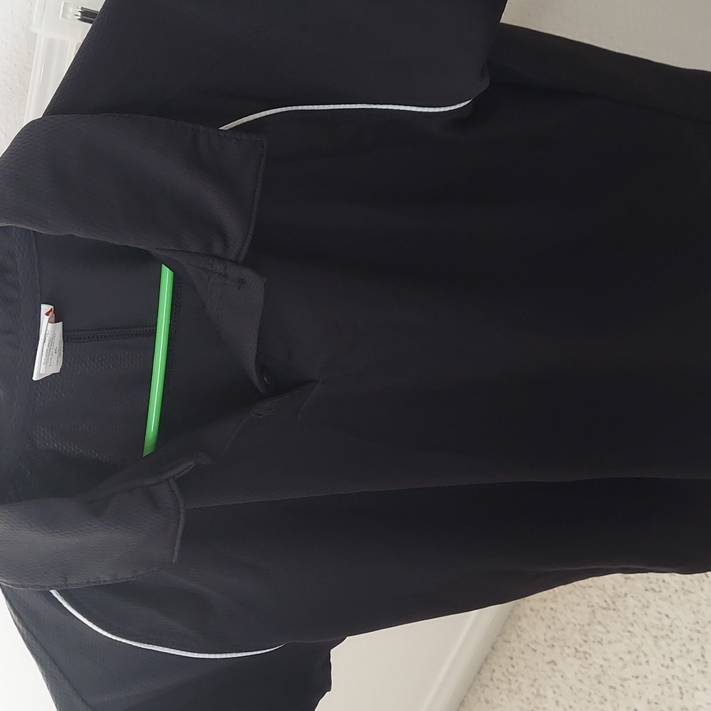 Ladies sports polo wxl black